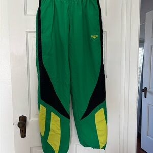 Reebok Emerald Green Track Pants Large